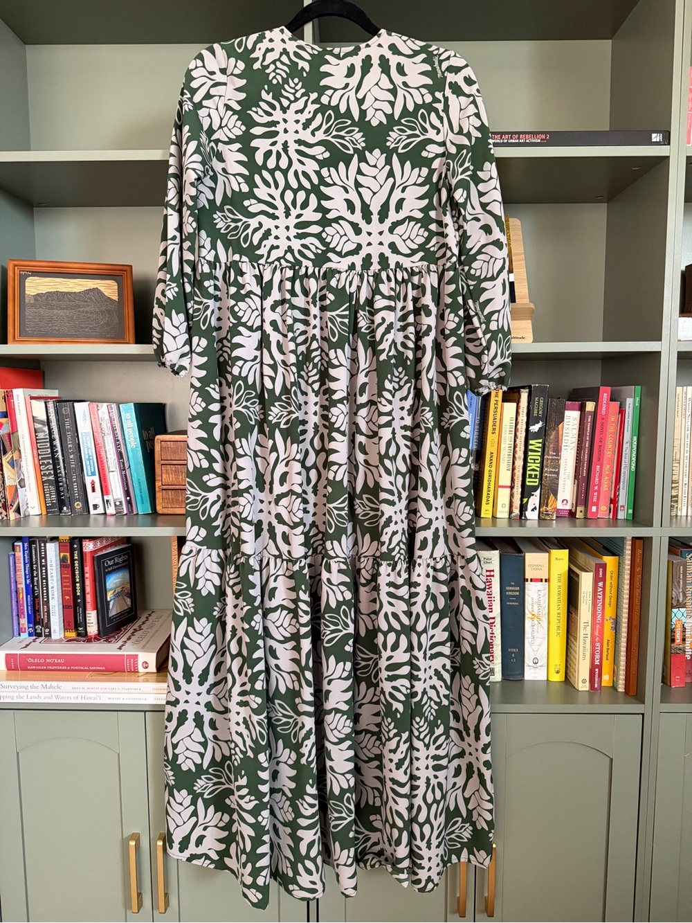 NWT XS Manuhealii Isabella Awapuhi Maxi Dress - Picture 2 of 4